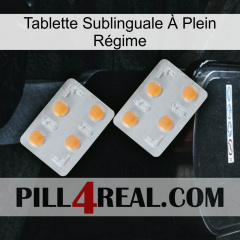 Tablette Sublinguale À Plein Régime 25